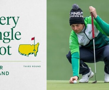 Viktor Hovland's Third Round | Every Single Shot | The Masters
