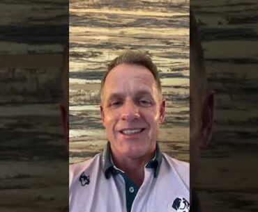Luke Donald offers advice to the rookies at the 2023 Masters Tournament.