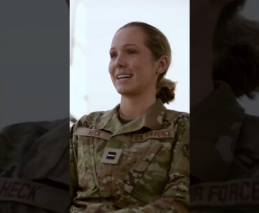 Golf star explains the power of sports & the Air Force ✈️