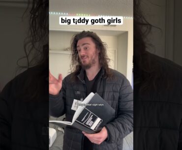 big t¡ddy goth girls #shorts #comedy #funny
