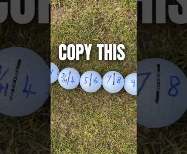 BALL POSITION HACK! Essential for EVERY GOLFER #golf #golfswing #golftips #golfcoach #golftips #tip