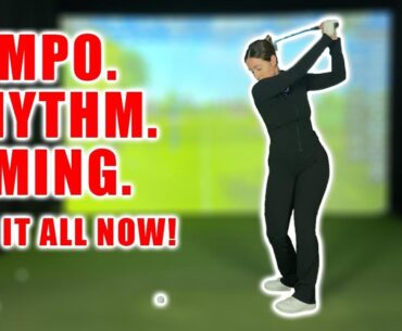 INCREDIBLY EASY WAY TO NAIL DOWN YOUR TIMING RHYTHM and TEMPO in your GOLF SWING.