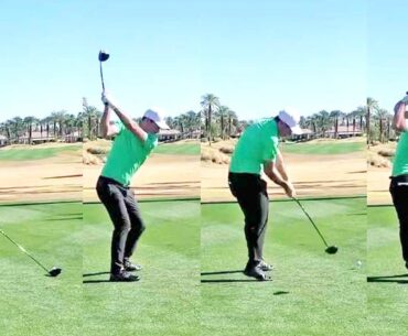 ニック・テイラー  Nick Taylor  プロゴルファー DRIVER SHOT SLOW MOTION !!!