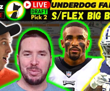 Our Favourite QB Draft Strategy + Best Late Round Gems - Underdog Fantasy Big Board Superflex Draft