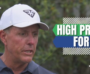Phil Mickelson has HIGH PRAISE for fellow LIV golfer, and current Masters LEADER, Brooks Koepka