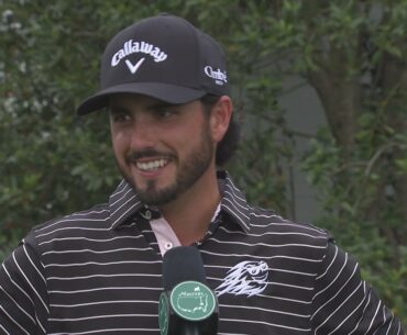 Abraham Ancer Thursday Flash Interview 2023 The Masters Tournament · Round 1