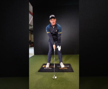 Golf swing basics strike drill