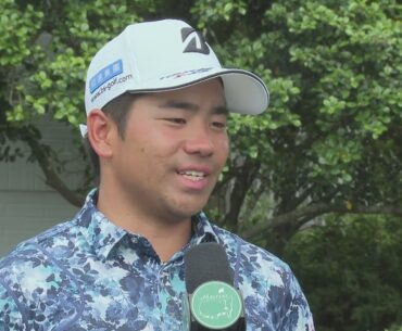 Kazuki Higa Thursday Flash Interview 2023 The Masters Tournament · Round 1