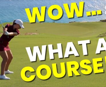 WOW... WHAT A GOLF COURSE! Hannah Gregg & Fredrik Lindblom Mexico Vlog