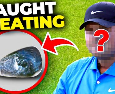 Pro Golfer Gets Caught CHEATING