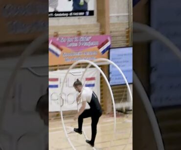 World Championships 2022 in Gymwheel Men All Around Finals Luca Christ