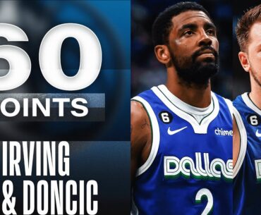 Kyrie Irving (31 PTS) & Luka Doncic (29 PTS) Combine For 60 Points In Mavericks W! | April 5, 2023