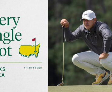 Brooks Koepka's Third Round | Every Single Shot | The Masters