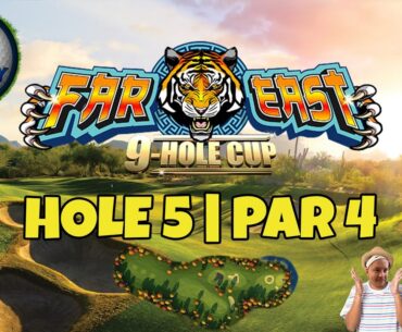 Master, QR Hole 5 - Par 4, EAGLE - Far East 9-Hole cup, *Golf Clash Guide*