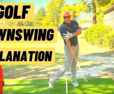 The TRUTH Of The DOWNSWING In GOLF ~ BEST Explanation For GOLF DOWNSWING