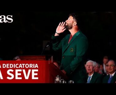 MASTERS DE AUGUSTA | JON RAHM Y su DEDICATORIA a SEVERIANO BALLESTEROS | DIARIO AS