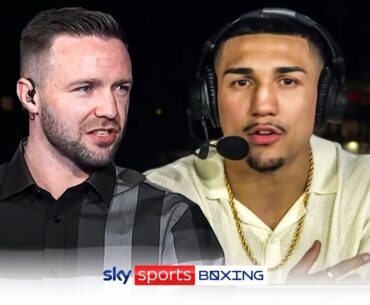 Josh Taylor and Teofimo Lopez clash on air! 🍿 | Lopez: 'He does nothing, I'm the greatest!'