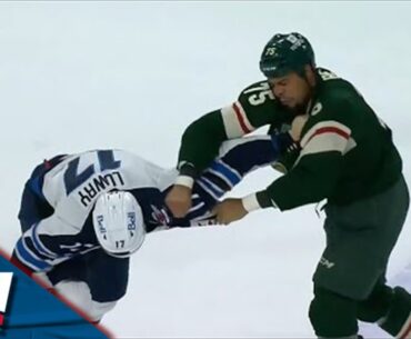 TWO Separate Fights Erupt In Chaotic Final Minute Between Jets and Wild