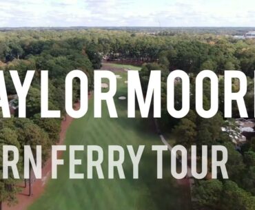 A typical week on the Korn Ferry Tour for Taylor Moore