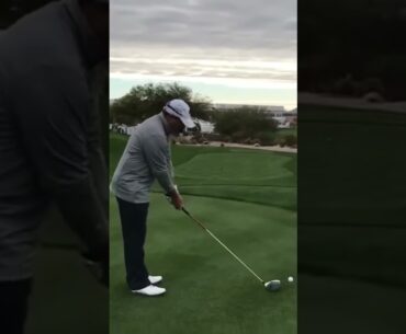 Golf ball review #remix ProV1 vs OnCore Elixir. Practice round at WM Phoenix Open. #golf #pgatour