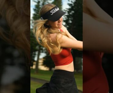 3...2...1... Grace Charis golf girl