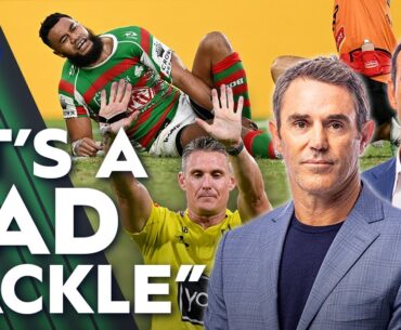NRL greats fire up over 'trained' hip drop tackles: Freddy & The Eighth - Ep08 | NRL on Nine