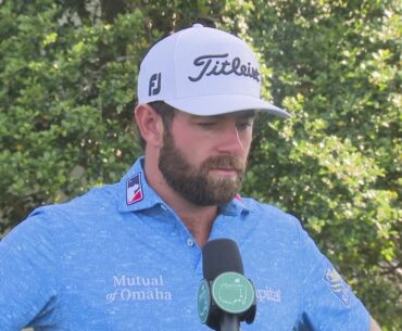 Cameron Young, a former Wake Forest star, is playing in his second Masters