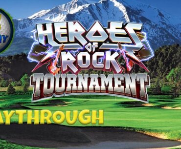 Golf Clash, Playthrough, Hole 1-9 - PRO *Tournament Wind*, The Heroes of Rock Tournament!