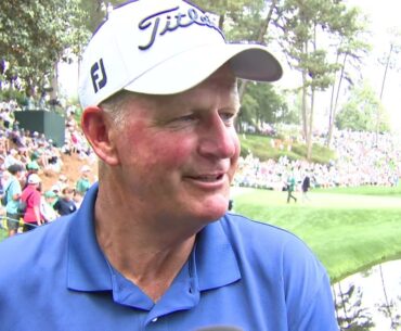 Sandy Lyle Wednesday Flash Interview 2023 The Masters Tournament
