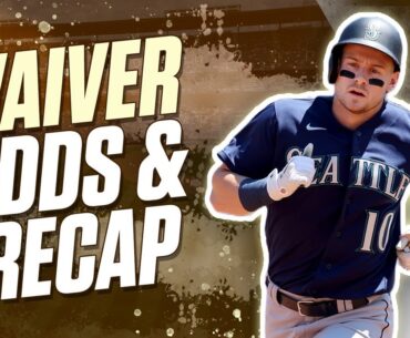 Jarred Kelenic Heating Up, Waiver Wire Adds & Bench Chris Sale? | Fantasy Baseball Advice