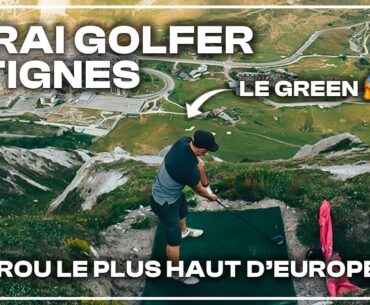 ON A JOUÉ LE TROU LE PLUS HAUT D'EUROPE À TIGNES !