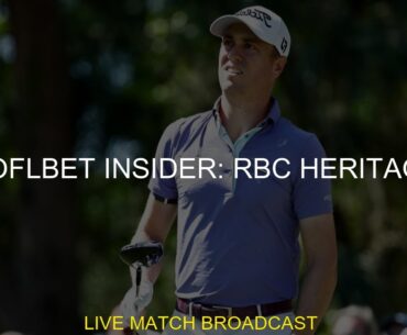 #Goflbet #Heritage #InsiderGoflbet Insider: RBC Heritage