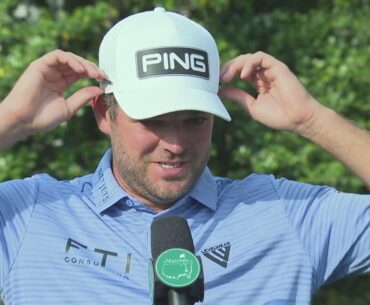 Corey Conners Thursday Flash Interview 2023 The Masters Tournament · Round 1