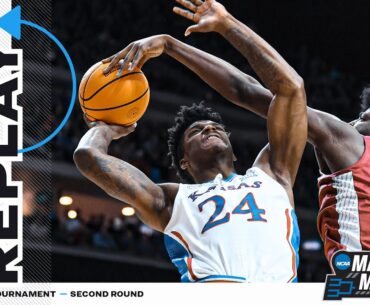 Arkansas vs. Kansas: 2023 NCAA men's second round | FULL REPLAY