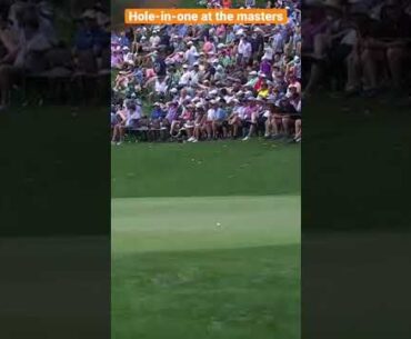 Hole-in-one at the masters #golf #shorts #themasters