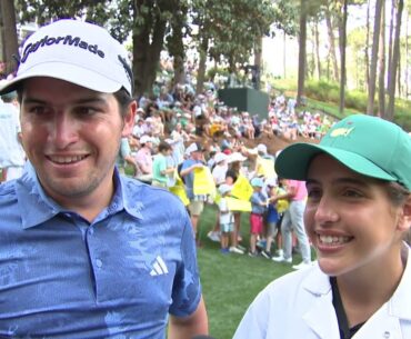 Entrevista Mateo Fernández de Oliveira en Augusta | Crédito The Masters Tournament.