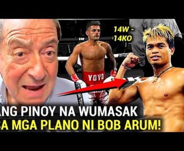 KNOCKOUT ARTIST naBATA NI BOB ARUM AT MAS MAHUSAY PA KAY NAOYA INOUE, 4 TIMES BAGSAK LUMUHOD saPINOY