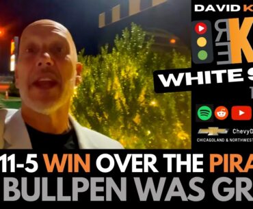 REKAP: ⚾️ Chicago White Sox 11-5 win over Pittsburgh Pirates!  (The Bullpen Was Great)