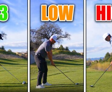 Low/High Handicap Vs PRO // 9 Hole 2v1