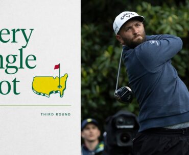 Jon Rahm's Third Round | Every Single Shot | The Masters