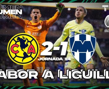 Resumen y goles | América 2-1 Rayados | CL2023 Liga Mx - J14 | TUDN