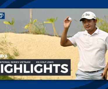 Takumi Kanaya seizes three-shot lead  | Round 3 highlights | International Series Vietnam 2023