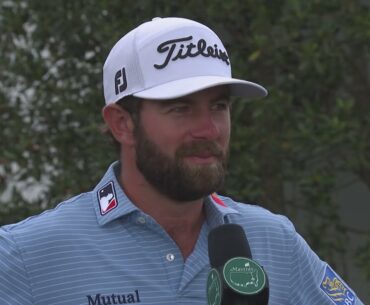 Cameron Young Thursday Flash Interview 2023 The Masters Tournament · Round 1