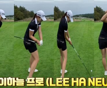 [GS골프TV]⛳가볍게 쳤는데 갈건 다 가네👍KLPGA #이하늘 프로