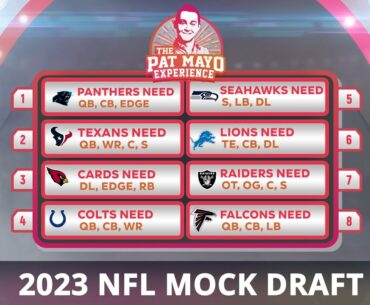 2023 NFL Mock Draft | NFL First Round Mock Draft + 2023 NFL Draft Prop Bets
