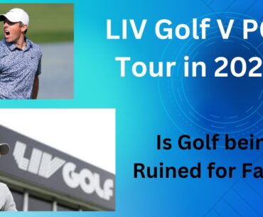 PGA Tour V LIV Golf in 2023!