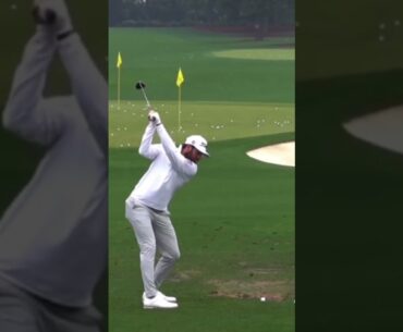 Cameron Young 3 Wood Swing