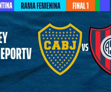 Boca Juniors vs San Lorenzo - Liga Argentina Femenina de Voley 2023 - LA FINAL - Juego 1