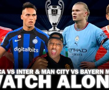 Komm Schon Bayern! 🙏🏿 | Man City vs Bayern Munich & Benfica vs Inter Milan LIVE UCL Watch Along