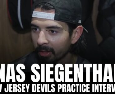 Jonas Siegenthaler talks Luke Hughes Potential With New Jersey: "He's Pretty Much Made For It"